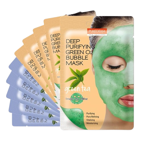 Green Tea Facial Mask Skin Care (5 Pack)